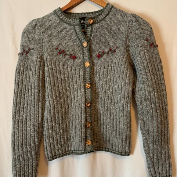 VINTAGE Astrifa German Wool Sweater - Picture 2 of 9
